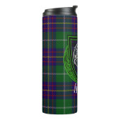 Inglis Scottish Clan Tartan & Crest Thermosbeker (Gedraaid links)