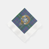 Inglis Tartan & Badge Servet (Hoek)