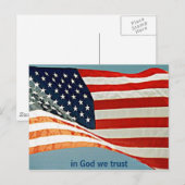 inGodwetrust Briefkaart (Voorkant / Achterkant)