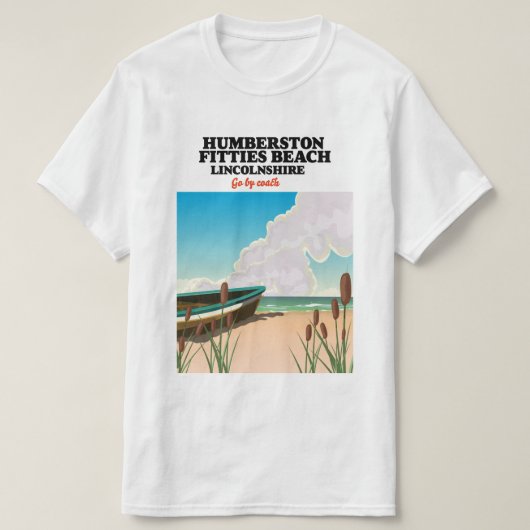 Ingoldmells South Beach lincolnshire T-shirt (Design voorkant)