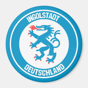 Ingolstadt Round Emblem Magneet