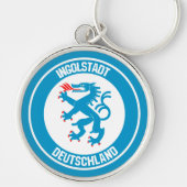 Ingolstadt Round Emblem Sleutelhanger (Voorkant)