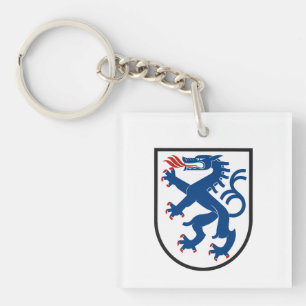 Ingolstadt stads vlag Duitsland symbool embleem dr Sleutelhanger