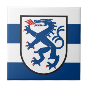 Ingolstadt stads vlag Duitsland symbool embleem dr Tegeltje