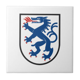 Ingolstadt stadsvlag Duitsland symbool embleem dra Tegeltje