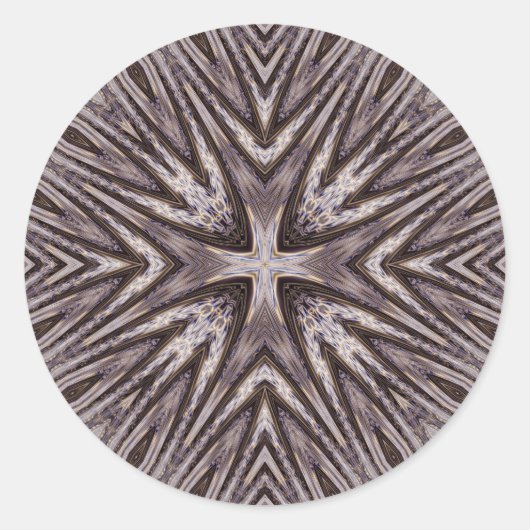 Ingrained Mandala · Sticker (Voorkant)