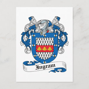 Ingram Family Crest Briefkaart