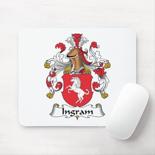 Ingram Family Crest Muismat (Met muis)