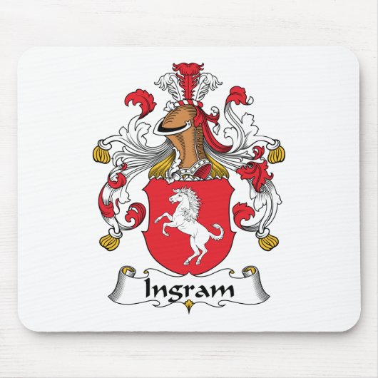 Ingram Family Crest Muismat (Voorkant)