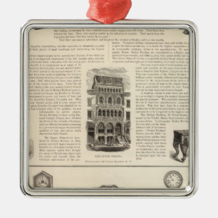 Ingrapham and Gamewell Company Metalen Ornament