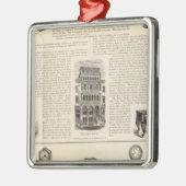 Ingrapham and Gamewell Company Metalen Ornament (Links)