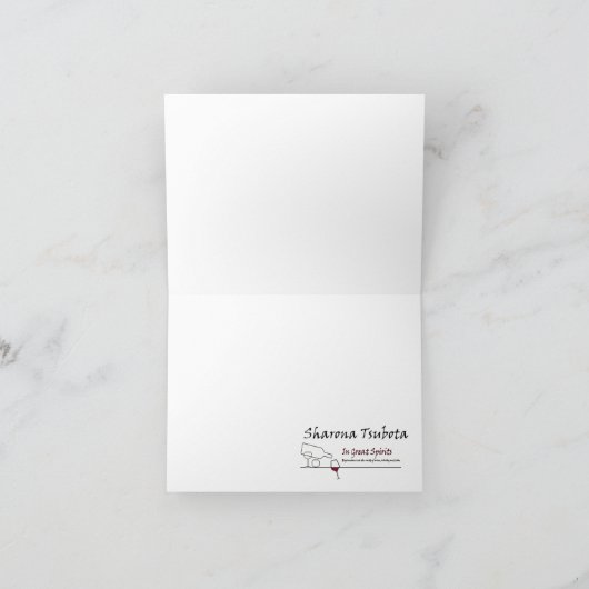 InGreatSpirits Notecards Kaart (Binnen)