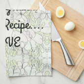 Ingrediënt...LIEFDE Theedoek (Quarter Fold)