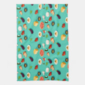 ingredient vegetables pasta and pizza theedoek (Verticaal)