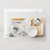 Ingrediënten en tools 1 briefkaart (Voorkant / Achterkant)