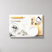 Ingrediënten en tools 1 canvas afdruk (Voorkant)