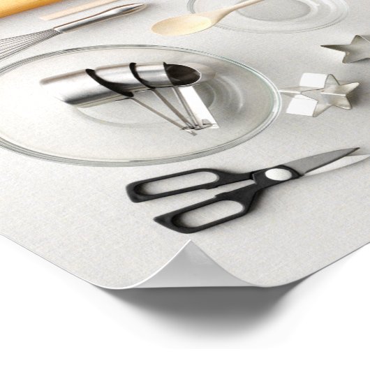 Ingrediënten en tools 1 poster (Hoek)