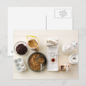 Ingrediënten en tools 3 briefkaart (Voorkant / Achterkant)