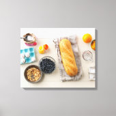 Ingrediënten en tools 4 canvas afdruk (Voorkant)