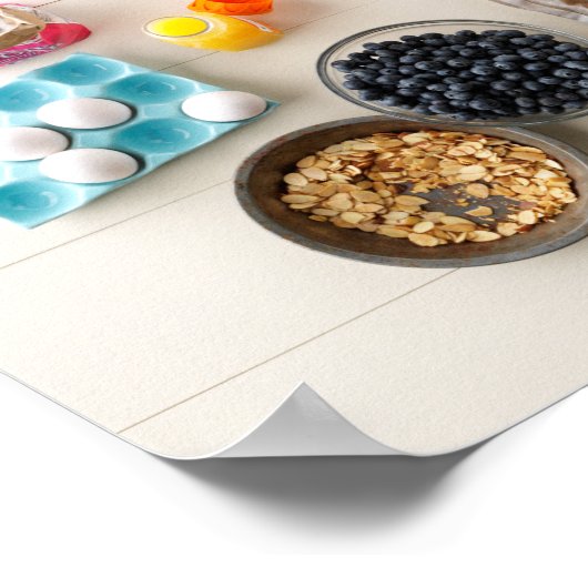 Ingrediënten en tools 4 poster (Hoek)