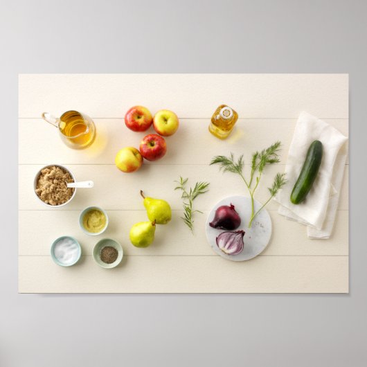 Ingrediënten en tools 5 poster (Voorkant)