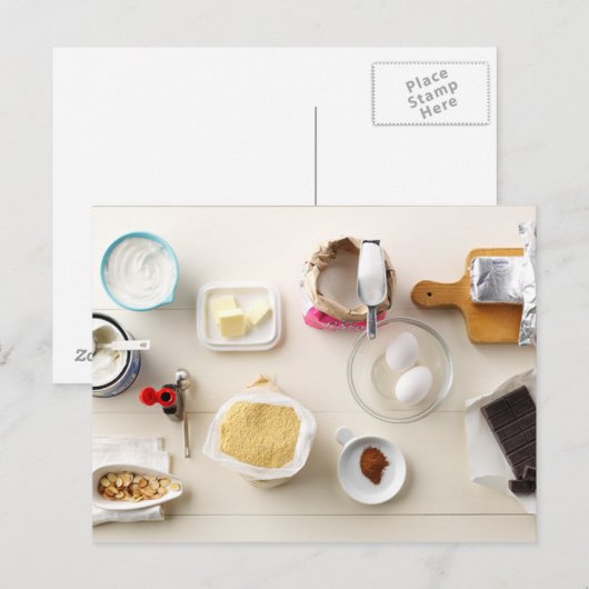Ingrediënten & Gereedschap 2 Briefkaart (Voorkant / Achterkant)