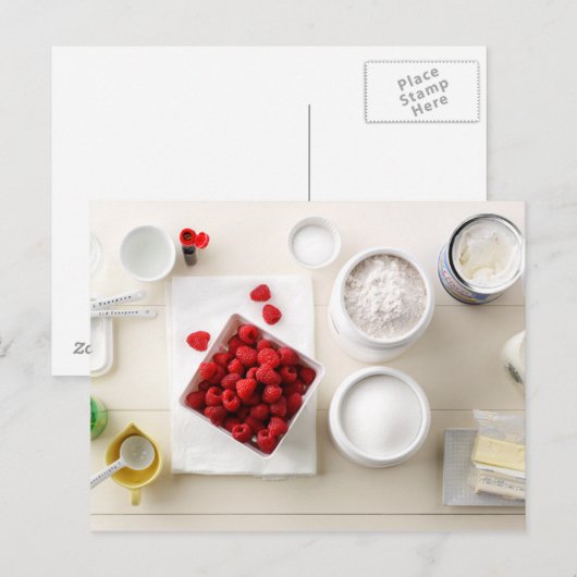 Ingrediënten & Gereedschap 6 Briefkaart (Voorkant / Achterkant)