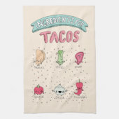 INGREDIËNTEN VOOR TACO’S THEEDOEK (Verticaal)