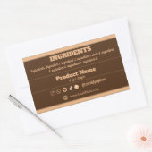 Ingrediëntenproductetiket Sticker (Envelop)
