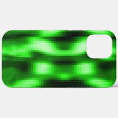 Ingrepen van groen en zwart glas Case-Mate iPhone case (Achterkant (horizontaal))