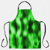Ingrepen van groen en zwart glas schort (Voorkant)
