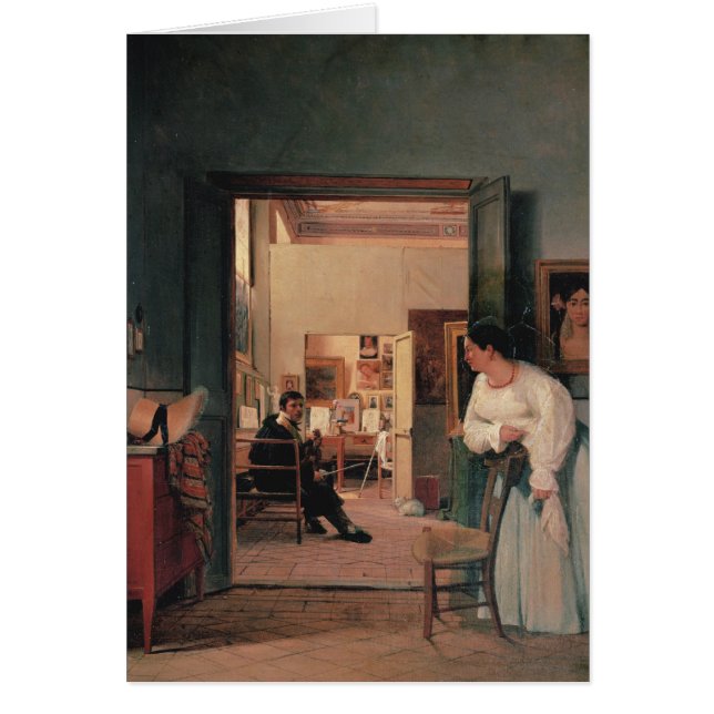 Ingres' Studio in Rome (Voorkant)