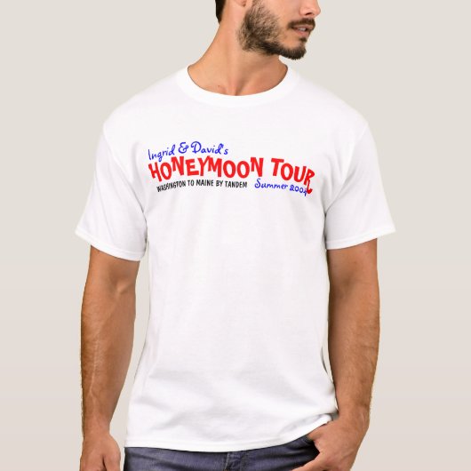 Ingrid & David T-shirt (Voorkant)