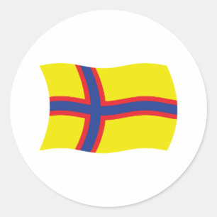Ingrische Finnen Vlag Sticker