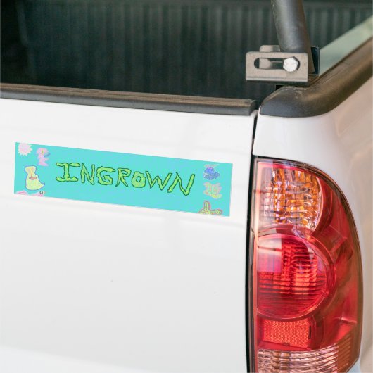 Ingrown Records-Bumpersticker Bumpersticker (Op Truck)
