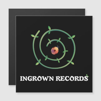 Ingrown Records Ladybug Spiraal Magnetische Kaart