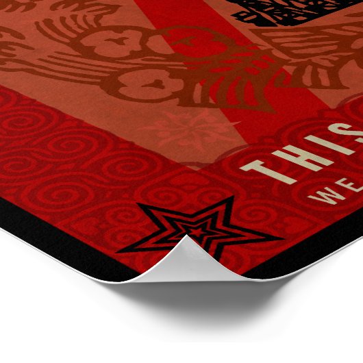 INGSOC 1984 Gedachtewisseling Afdrukken Poster (Hoek)