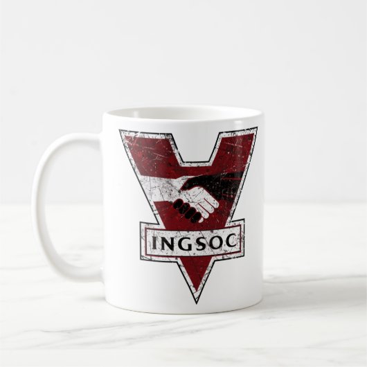 INGSOC 1984 George Orwell Mass Surveillance  Koffiemok (Links)
