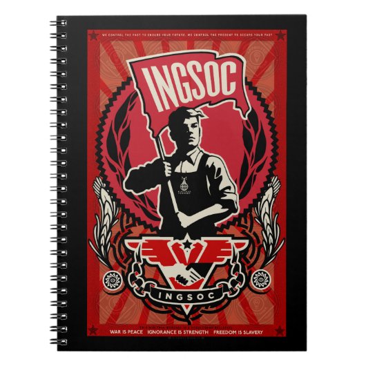 INGSOC 1984-laptop Notitieboek (Voorkant)