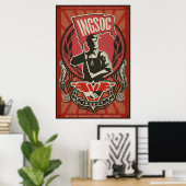 INGSOC 1984 Propaganda-Poster Poster (Thuiskantoor)