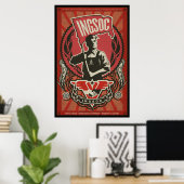 INGSOC 1984 Propaganda-Poster Poster (Thuiskantoor)