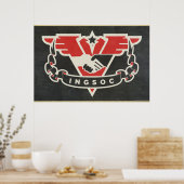 INGSOC 1984 Propaganda-Poster Poster (Keuken)