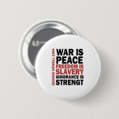 Ingsoc - George Orwell Ronde Button 5,7 Cm (Voorkant /achterkant)