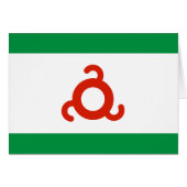 Ingushetia Flag (Voorkant Horizontaal)
