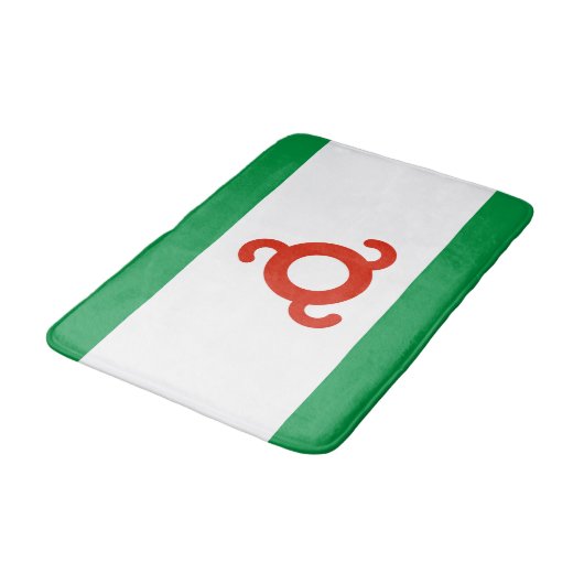Ingushetia Flag Badmat (Gekanteld)