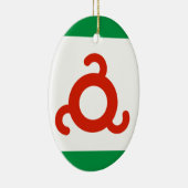 Ingushetia Flag Keramisch Ornament (Rechts)