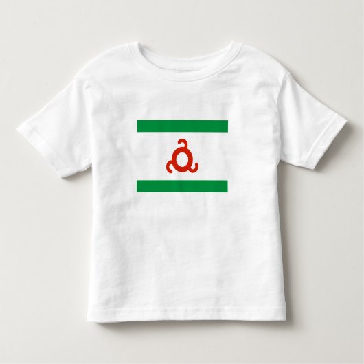 Ingushetia Flag Kinder Shirts (Voorkant)
