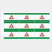 Ingushetia Flag Labels (Vel)
