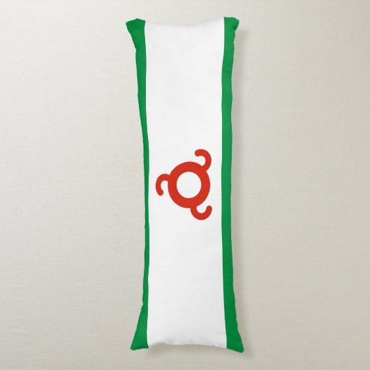 Ingushetia Flag Lichaamskussen (Voorkant Verticaal)