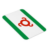 Ingushetia Flag Magneet (Rechterzijde)